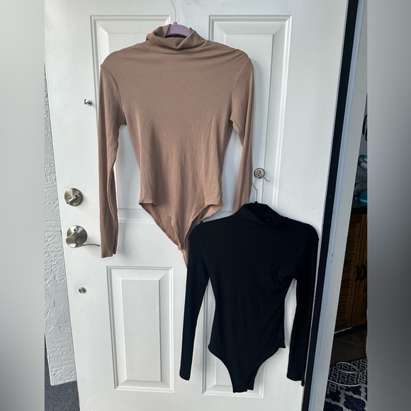 Tops - Long Sleeve Turtleneck Bodysuits (lot of 2)